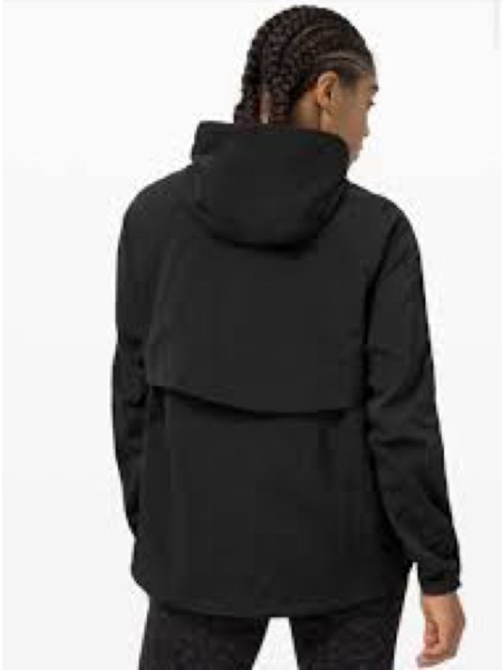 lululemon athletica Black Hooded Utility Jacket m/l